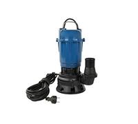 BSD Pompa di scarico per acque reflue, sommergibile con macinino, ghisa, WQD 10-8-0,55-550 W, 17000 l/h, 8 m altezza di scarico