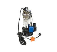 BSD Pompa per Acque Scure Con Trituratore e Interruttore Galleggiante - Corpo in Nichel/Ghisa, WQD 550W, 17000L/h, Prevalenza Max. 8m