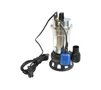 BSD Pompa per Acque Scure con Trituratore e Interruttore Galleggiante - Corpo in Nichel, per Acque Reflue WQD 10-8-0,55-550W, 17 000L/h, Prevalenza Max. 8m