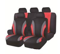 BSDPNARHZ Coprisedili per Auto per Citroen per C3 Shine 2019-2025 Comodi Accessori Interni Traspiranti Set da 9 Pezzi(Grey,forC3Shine)