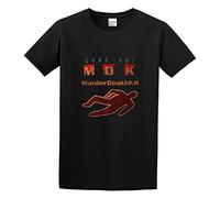 BSE Code 187 Demolition Mdk Murder Death Kill Man Mord Movie Film Unisex 100% Cotton Short-Sleeve T-Shirts Black XL