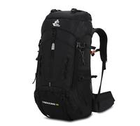 Bseash 60L impermeabile zaino da trekking leggero con copertura antipioggia, zaino da viaggio sport all'aperto per arrampicata campeggio turismo