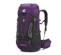 Bseash 60L impermeabile zaino da trekking leggero con copertura antipioggia, zaino da viaggio sport all'aperto per arrampicata campeggio turismo
