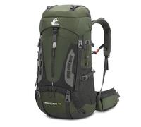 Bseash 60L impermeabile zaino da trekking leggero con copertura antipioggia, zaino da viaggio sport all'aperto per arrampicata campeggio turismo