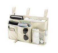 Bseash Organizzatore per letto a castello, borsa di immagazzinamento per letto a 8 tasche, per letto universitario, letto d'ospedale, sponde per letto per bambini, tessuto Oxford 600D