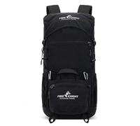 Bseash Zaino da escursionismo leggero da 30 L, impermeabile, per il ciclismo, l'arrampicata, lo sci, nero, 30L US