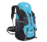 Bseash Zaino da Trekking Leggero Resistente all'acqua da 50L, Borsa da Viaggio per Alpinismo Arrampicata Campeggio e Turismo