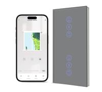 BSEED Interruttore per tapparelle a 2 scomparti, doppio Smart Home per tapparelle, compatibile con Smart Life, Tuya APP, Alexa e Google Home, grigio