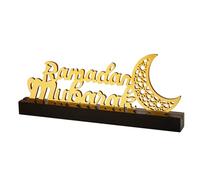 Bseical Ramadan Decorazione da tavolo Eid Mubarak Decorazione Islam Decorazione Ramadan Decorazione islamica 30,5 cm di lunghezza e 12 cm di altezza (B)