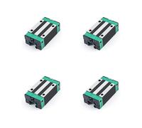 BSEID 1 Pz/2 Pz/4 Pz HGH15 Blocchi Cuscinetto A Sfere A Movimento Lineare for Guida di Scorrimento Lineare Quadrata Guida HGR15 ， for Router CNC Fai da Te Torni Fresature(4pcs)