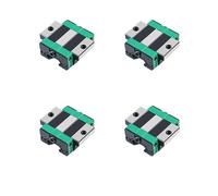 BSEID Binario di guida lineare 2 pezzi EG15 binario di scorrimento lineare da 100 mm-150 mm + 4 pezzi EGW15SA blocco di scorrimento con cuscinetto quadrato for macchine CNC e progetti fai-da-te.(Only