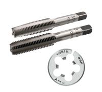BSF Tap & Die Set Tap in acciaio al carbonio Taper Plug 1" Die Cutter...