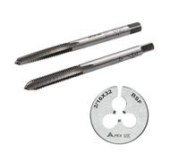 BSF Tap & Die Set Tap in acciaio al carbonio Taper Plug 1" Die Cutter...