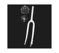 BSFHQS Forcella Rigida per Mountain Bike/Bici da Strada, con Serie Sterzo QR 9 * 100mm