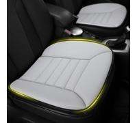 BSFYJXW Cuscino per Seggiolino Auto per Alfa Romeo Giulia Stelvio Giulietta Mito Fiat 500 Abarth 595 Lancia, Memory Foam per Auto Cuscino per Sedile, Sedile Guidatore Cuscino,C/Grey