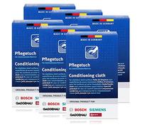 BSH panni in acciaio inox per Bosch, Siemens, Gaggenau, Neff (confezione da 6)