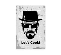 BSHNWX Poster artistico su tela di Breaking Bad Bryan Cranston, senza cornice, 30 x 45 cm