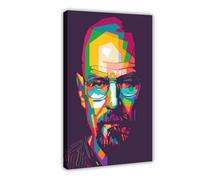 BSHNWX Poster artistico su tela, motivo: Breaking Bad Bryan Cranston, stile cornice, 40 x 60 cm