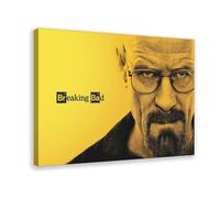 BSHNWX Poster artistico su tela, motivo: Breaking Bad Bryan Cranston, stile cornice, 40 x 60 cm
