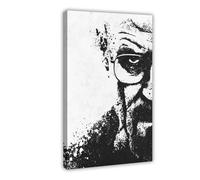 BSHNWX Poster su tela con cornice di Breaking Bad Bryan Cranston, 30 x 45 cm