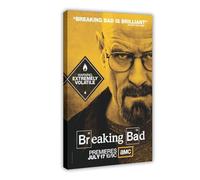 BSHNWX Poster su tela, motivo: Breaking Bad Stagione 4, con cornice, 60 x 90 cm
