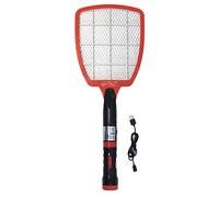 BSI Fly-Shock | Racchetta per Insetti elettrica | Contro Insetti Volanti | Anti-Mosche | Antizanzare | Arancione
