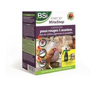 BSI Start Set Mite Stop - Contro pouce, Colore: Rosso