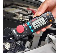BSIDE DC Clamp Meter 6000 Counts Digital Multimeter Current Continuity Ohm Hz Live Check V-Alert Voltage Tester with Back ...