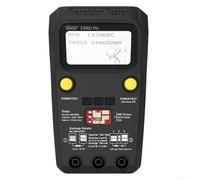 BSIDE ESR02 Pro Tester digitale transistor per componenti SMD con rilevamento automatico di più tipi di semiconduttori (ESR02PRO-nero)