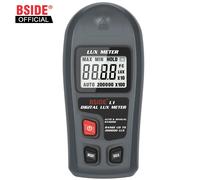 BSIDE Lux Meter Illuminometro digitale 0~200,000lux LCD Misuratore di luce tascabile Lux/FC Misuratore Tester Sensore Fotometro Luxmetro