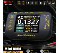 BSIDE Mini Multimetro Digitale 20000 conteggi Multitester ad alta precisione 200Mohm Resistenza Tensione Capacità Hz Tester di Continuità