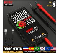 BSIDE Multimetro digitale professionale Smart 9999 EMF Multitester DC AC Condensatore di tensione Ohm Diodo Tester elettrico dal vivo Carica USB