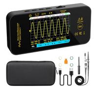 BSIDE OT5 Mini Oscilloscopio Digitale Portatile 50MHz Larghezza di Banda 200MSa/s Oscilloscopio Tascabile Ricaricabile Ultra Sottile con LCD a Colori 3,2 Pollici per Elettronica Audio Automotive