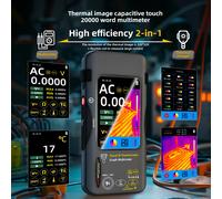 BSIDE SH7 320*320 Termocamera Fotocamera 20000 Conti Touchscreen Multimetro Digitale 2 in 1 Telecamera IR per Obiettivo Macro