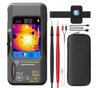 BSIDE SH7 Multimetro Termocamera con Obiettivo Macro e 3,98″ Touch Screen Camera Termica 320x320 Risoluzione IR & Multimetro digitale 20000 Conteggi TRMS per PCB Elettronica Industriale Perdite