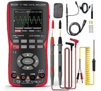 BSIDE ZT-702S Kit Oscilloscopio Fai Da Te Multimetro Digitale TRMS con Oscilloscopio Portatile LCD a Colori 9999 Conteggi 10Mhz Mini Tester Oscilloscopio Ricaricabile per Autofficina Elettronica
