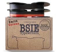 BSIE Typewriters - Nastro per macchina da scrivere Smith Corona - Confezione Doppia - 1× Nero + 1× Nero e Rosso - Compatibile con Silent Super, Sterling, Galaxie - GR9 - Testato a Nizza, Francia