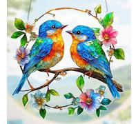 BSITSSS Acchiappasole, Acchiappa Sole Forma di Uccelli, Sun Catcher Acchiappasole Decorazioni da Appendere per Interni Esterni Finestra Casa Giardino Natale Giorno Festa Matrimonio