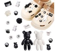 BSITSSS Ciondoli per Scarpe, Accessori per Crocs Ciondoli Decorativi per Scarpe, Shoe Charm per Bambini Regali di Compleanno per Feste, Halloween, Natale