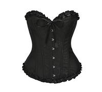 Bslingerie Lingerie modellante da donna, colore pastello, Nero , L