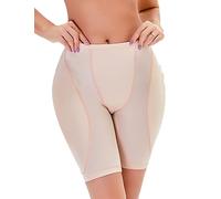 Bslingerie - Mutandine modellanti da donna per il controllo delle forme e della cintura, post parto, Beige - Vita bassa., XL