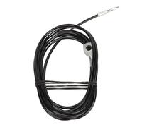 BSLSVGE 5mm High - Strength Exercise Pulley Cable | 100KG Load Capacity Replacement Cable for Pulley Systems | Gym/Home Workout Accessories | ABS + Steel Construction, Easy Installation (3m)