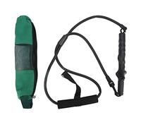 BSLSVGE Golf Training Resistance Belt High Elasticity Latex Swing Posture Trainer with Movable Rubber Circle And Door Clip for Home Practice And Warm Up