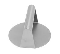 BSLSVGE Pressa per Carne Manuale Senza Bastoncini Maniglia Comoda Pressa per Hamburger Rotonda in Acciaio Inossidabile 304 per bistecche di Pancetta alla griglia Perfetto per Chef