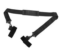 BSLSVGE Tracolla per canna da pesca | imbracatura a spalla regolabile per 2 + aste, pratico supporto per bastone da passeggio per viaggi, escursionismo e kayak | cintura in nylon leggera con