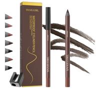 BSLVWG Eyeliner in gel impermeabile con temperino, a prova di sbavature e a prova di trasferimento, colore di lunga durata, eyeliner multi-uso, texture cremosa, impermeabile, a prova di sbavature