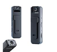 BSLVWG Mini telecamera per corpo 1080P con audio e video, videocamera portatile indossabile per escursioni, passeggiate, ciclismo, viaggi