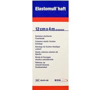 BSN 59214 Elastomull Haft Benda Coesiva, 4 m x 12 cm, 1 Confezione da 10 bende