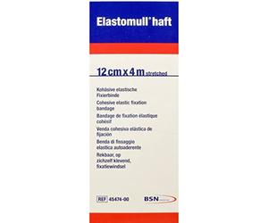 BSN 59214 Elastomull Haft Benda Coesiva, 4 m x 12 cm, 1 Confezione da 10 bende