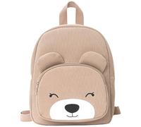 BSNRDX Orso Zaino per Bambini, Mini Zaino In Peluche per Bambini, Zaino Con Orecchie Di Animale per Ragazzi, Ragazze, Famiglia, Amic(bianco)